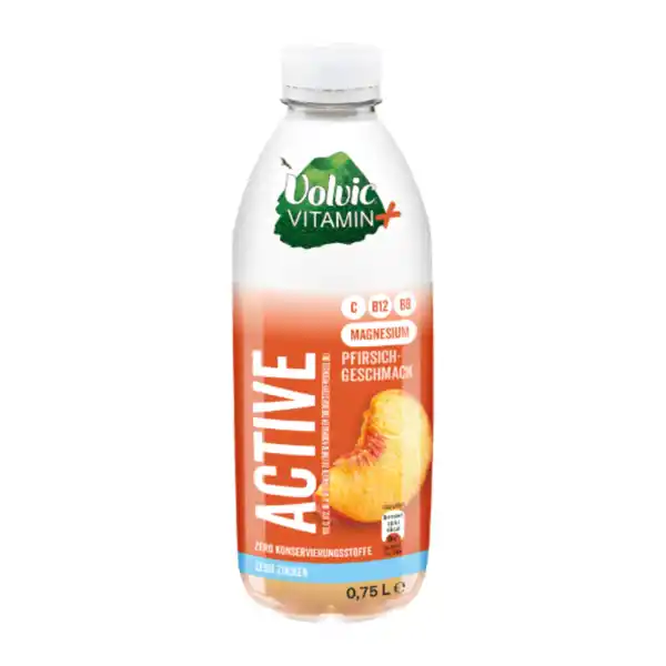 Bild 1 von VOLVIC Vitamin + Pfirsich 0,75L