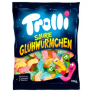 Trolli Saure Glühwürmchen oder Apfelringe