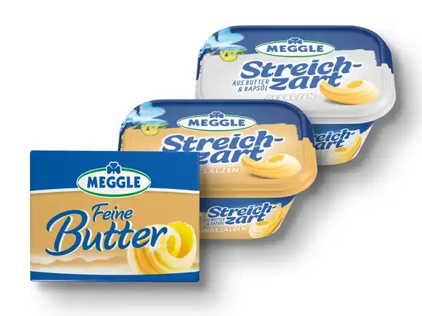 Bild 1 von Meggle Feine Butter/Streichzart,  250 g