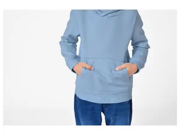 Bild 4 von lupilu® Kleinkinder Sweathoodie mit aufgesetzter Kängurutasche