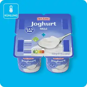 MILSANI Joghurt 3,5 % Fett, Ohne Gentechnik