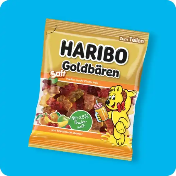 Bild 1 von HARIBO Fruchtgummi Goldbären