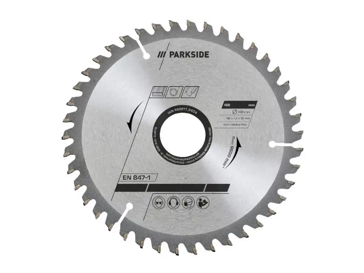 Bild 4 von PARKSIDE® Kreissägeblatt, Ø 160 mm, hartmetallbestückt