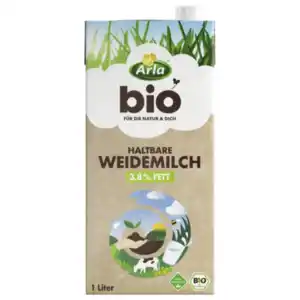 Arla Bio H-Weidemilch oder Bio Frische Weidemilch 3,8 %