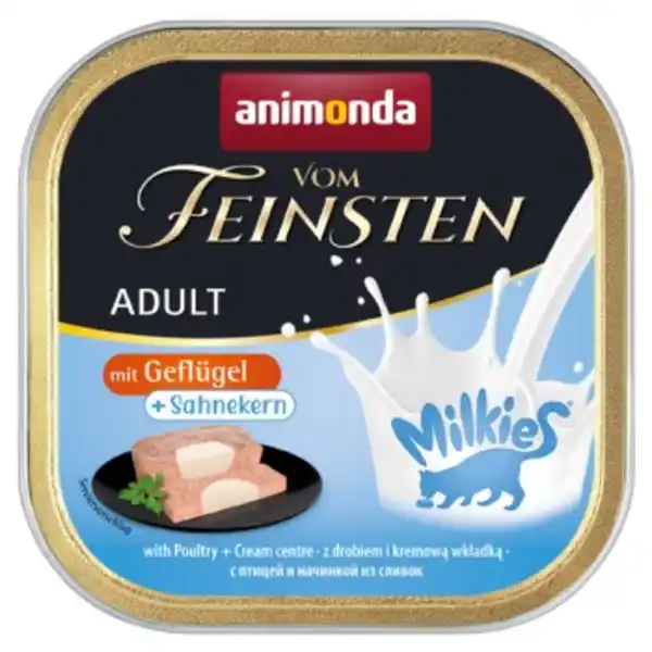 Bild 1 von animonda Vom Feinsten Adult mit Milchkern 32x100g mit Geflügel & Sahnekern