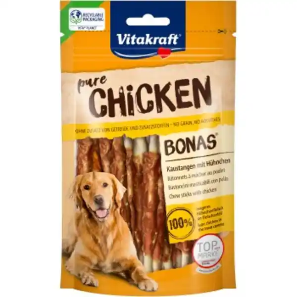 Bild 1 von Vitakraft Bonas Kaustangen mit Huhn 3x80 g