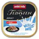 Bild 1 von animonda Vom Feinsten Adult Milkies 32x100g Rind, in Milchsauce