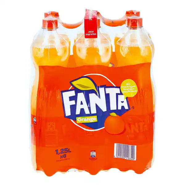 Bild 1 von Fanta 1,25 Liter, 6er Pack