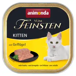 animonda Vom Feinsten Kitten 32 x 100g Geflügel