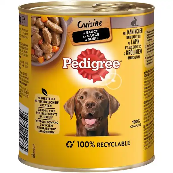 Bild 1 von Pedigree Cuisine in Sauce 12x800g Kaninchen