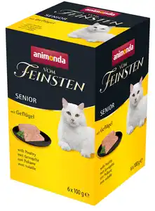 animonda Vom Feinsten Senior mit Geflügel 6x100g