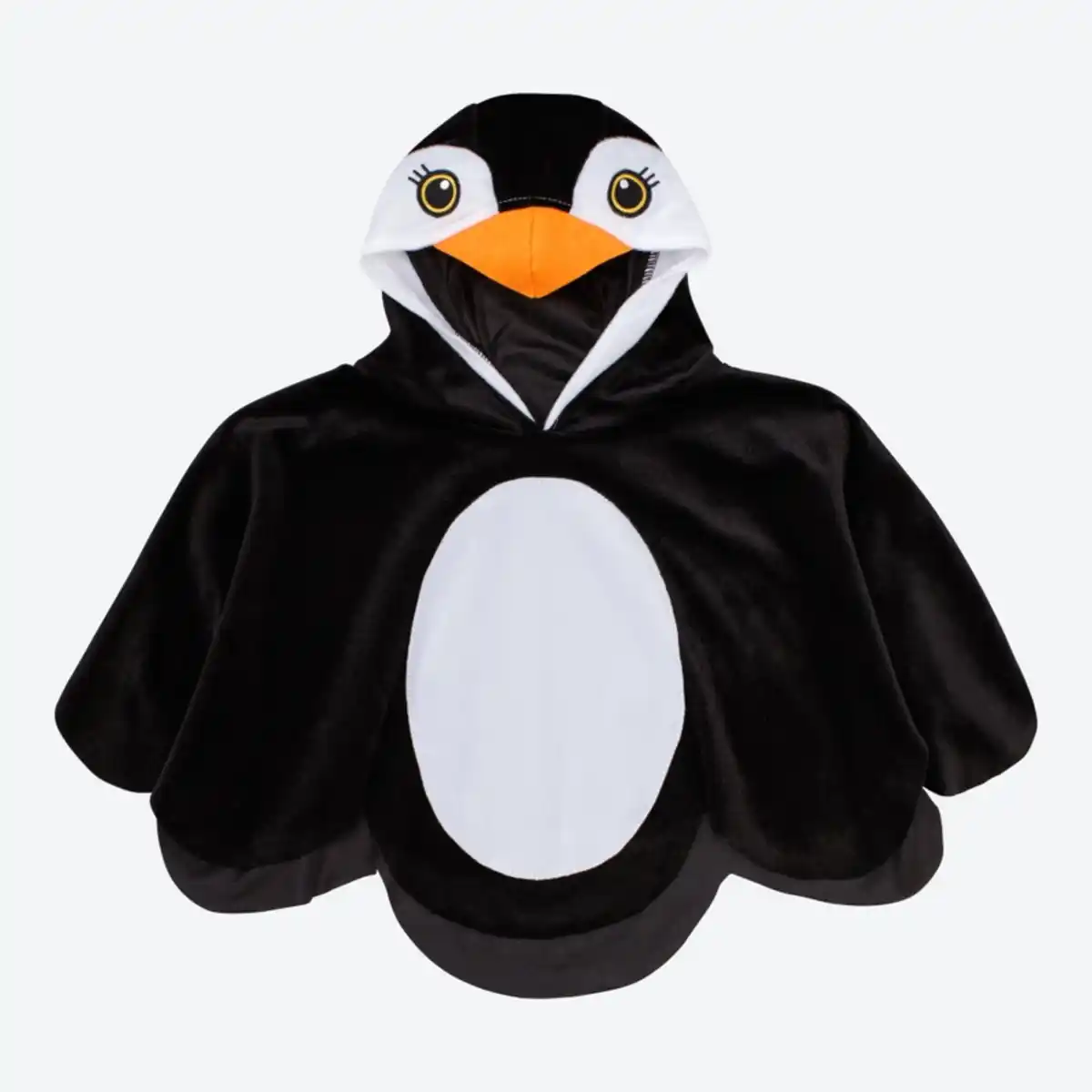 Bild 2 von Kinderkostüm "Pinguin" mit Umhang und Kapuze, 1-3 Jahre