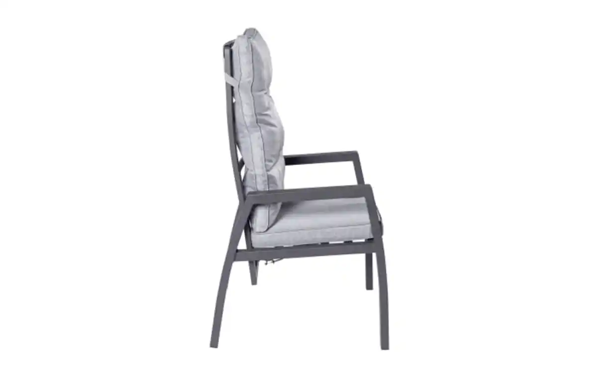 Bild 2 von outdoor (Gartenmöbel Mit Flair) - Garten-Positionsstuhl Bondino in anthrazit/grau