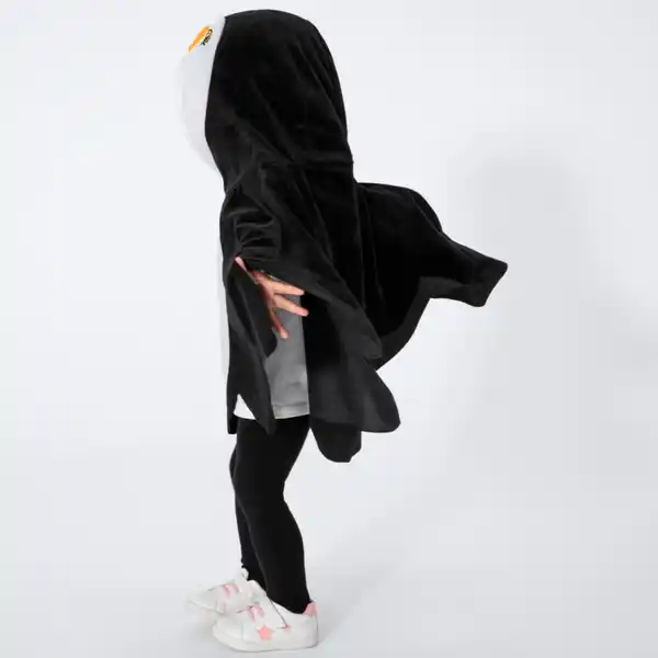 Bild 4 von Kinderkostüm "Pinguin" mit Umhang und Kapuze, 1-3 Jahre