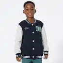 Bild 1 von Kinder-Jungen-Sweatjacke mit Kontrastärmeln