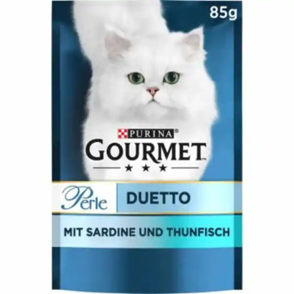 Bild 1 von GOURMET Perle Duetto 26x85g Sardine & Thunfisch