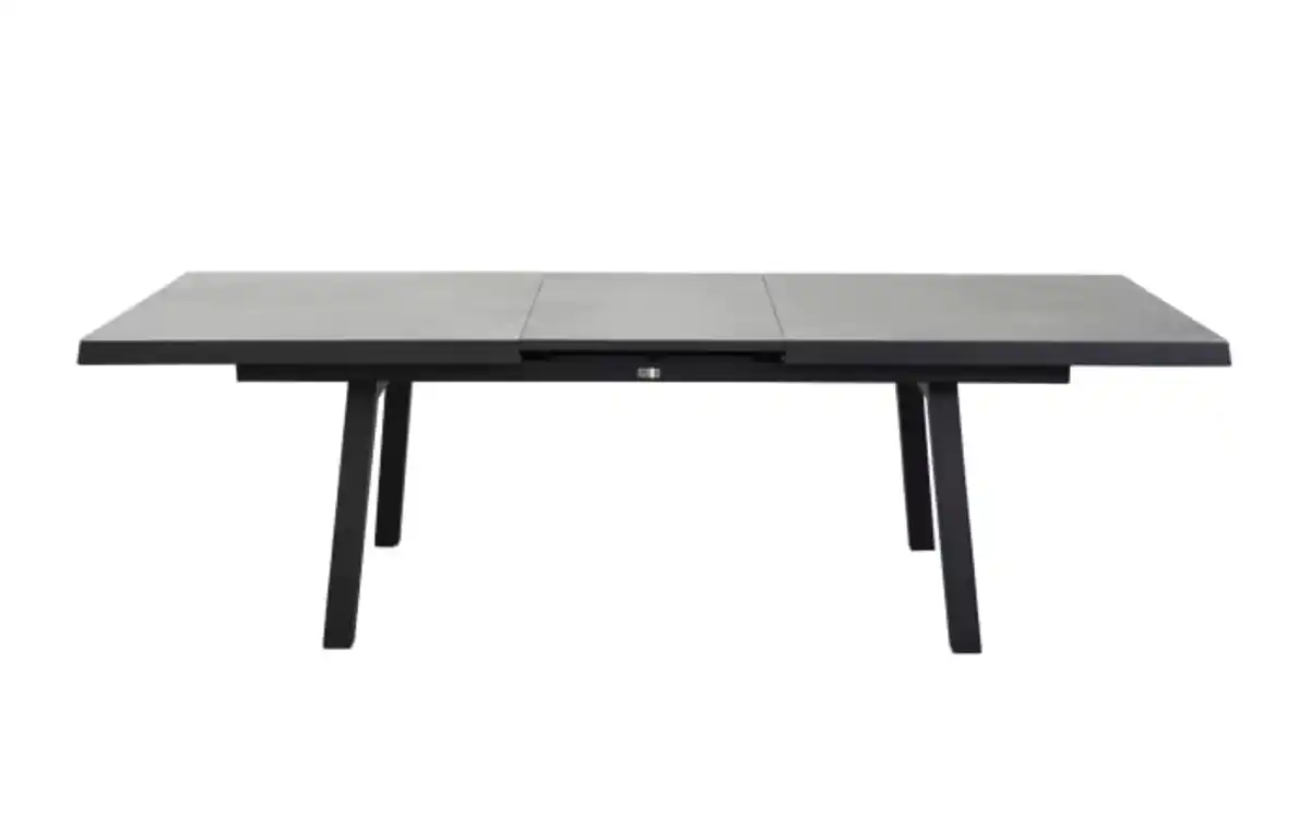 Bild 3 von outdoor (Gartenmöbel Mit Flair) - Ausziehtisch Sondrino, Aluminiumgestell in schwarz, Tischplatte betonfarbend