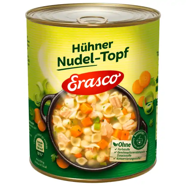 Bild 1 von Erasco Hühner-Nudeltopf 800g