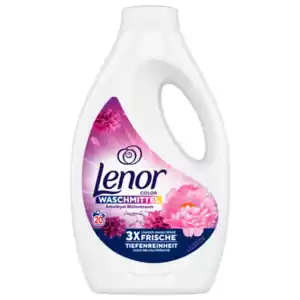 Lenor Colorwaschmittel Flüssig Amethyst Blütentraum 1l, 20WL