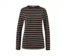 Bild 1 von Gestreiftes Langarmshirt, schwarz-braun