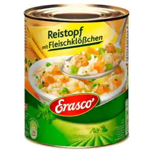 Erasco Reistopf mit Fleischklößchen 800g