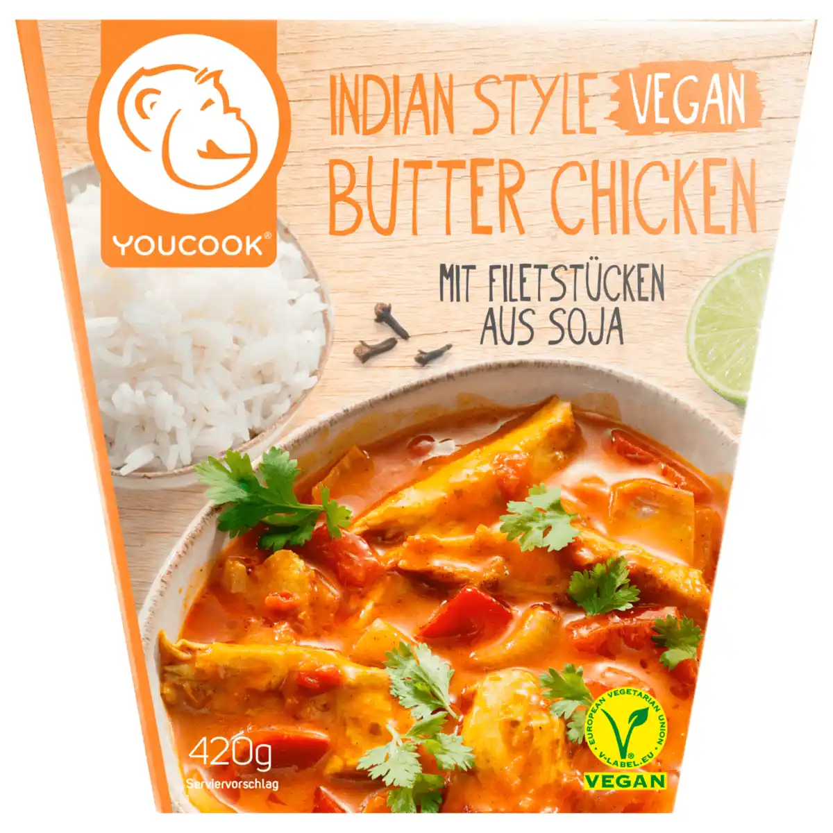 Bild 1 von Youcook Indian Style Butter Chicken vegan 420g