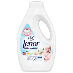 Lenor Sensitiv Waschmittel Flüssig 1l 20WL