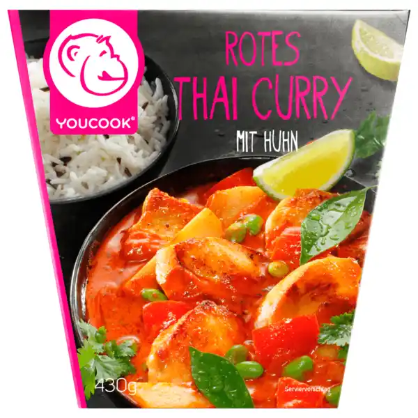 Bild 1 von Youcook Rotes Thai Curry 430g