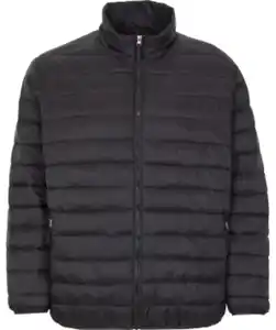 Schwarze Steppjacke, schwarz