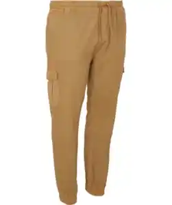 Cargohose mit Ziernähten, camel