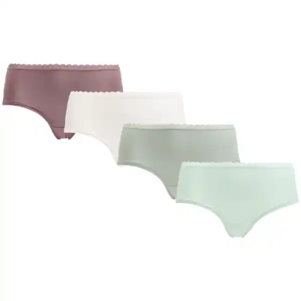 Bild 2 von Mikrofaser-Hipster mit Spitze