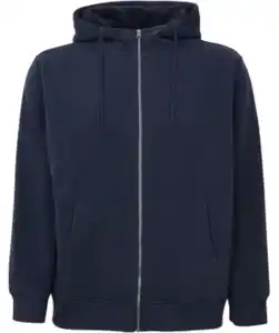 Dunkelblaue Sweatjacke, dunkelblau