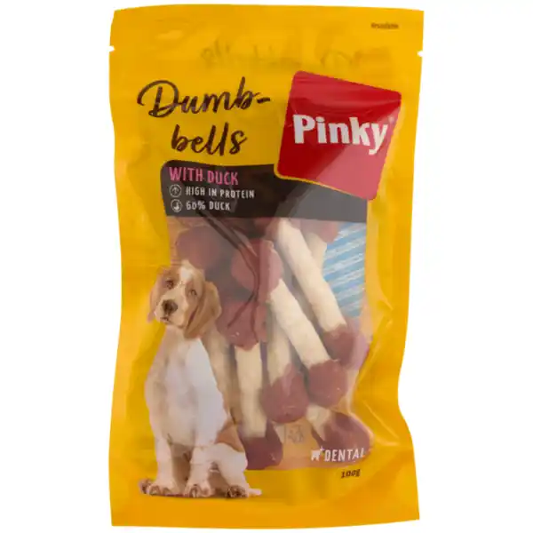 Bild 1 von Pinky Hundesnacks Dumbbells mit Ente