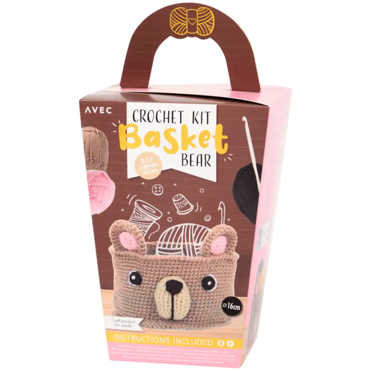 Bild 3 von Avec Häkelset für DIY-Korb