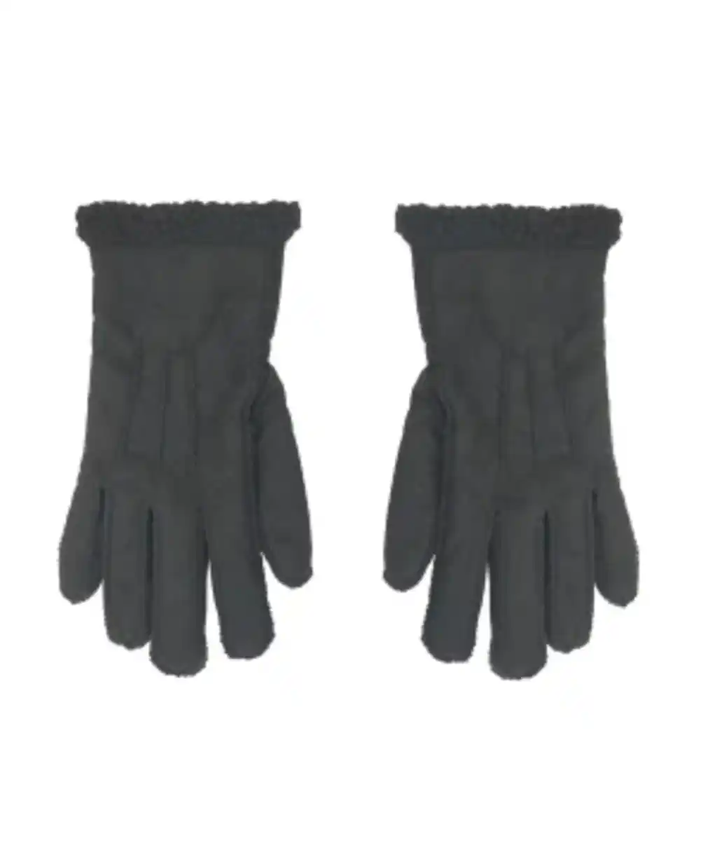 Bild 1 von Handschuhe in Wildlederoptik, schwarz