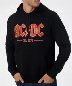 AC/DC Pullover, schwarz