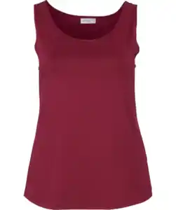 Weinrotes Tanktop, weinrot