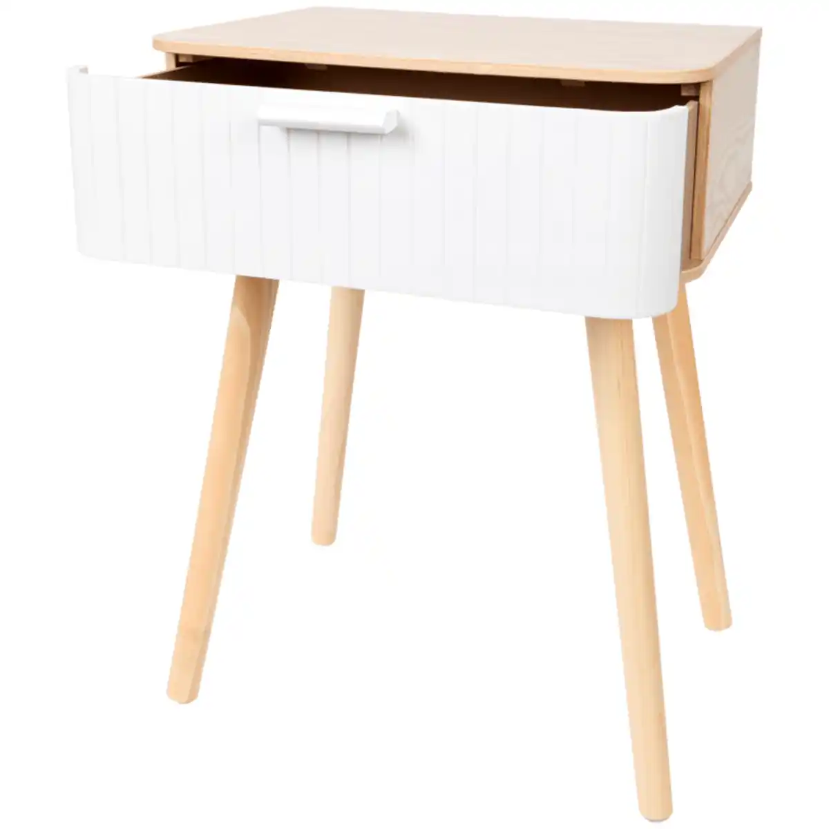 Bild 2 von Nachttisch aus Holz