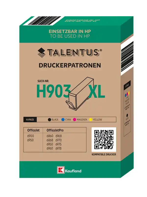 Bild 1 von TALENTUS® Druckerpatronen »HP 903XL«, 4-St.-Packg.