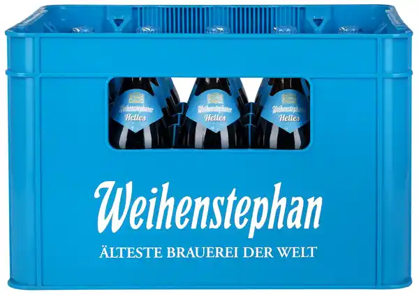 Bild 1 von WEIHENSTEPHANER Helles, Ka. 20 x 0,5-l-Fl.