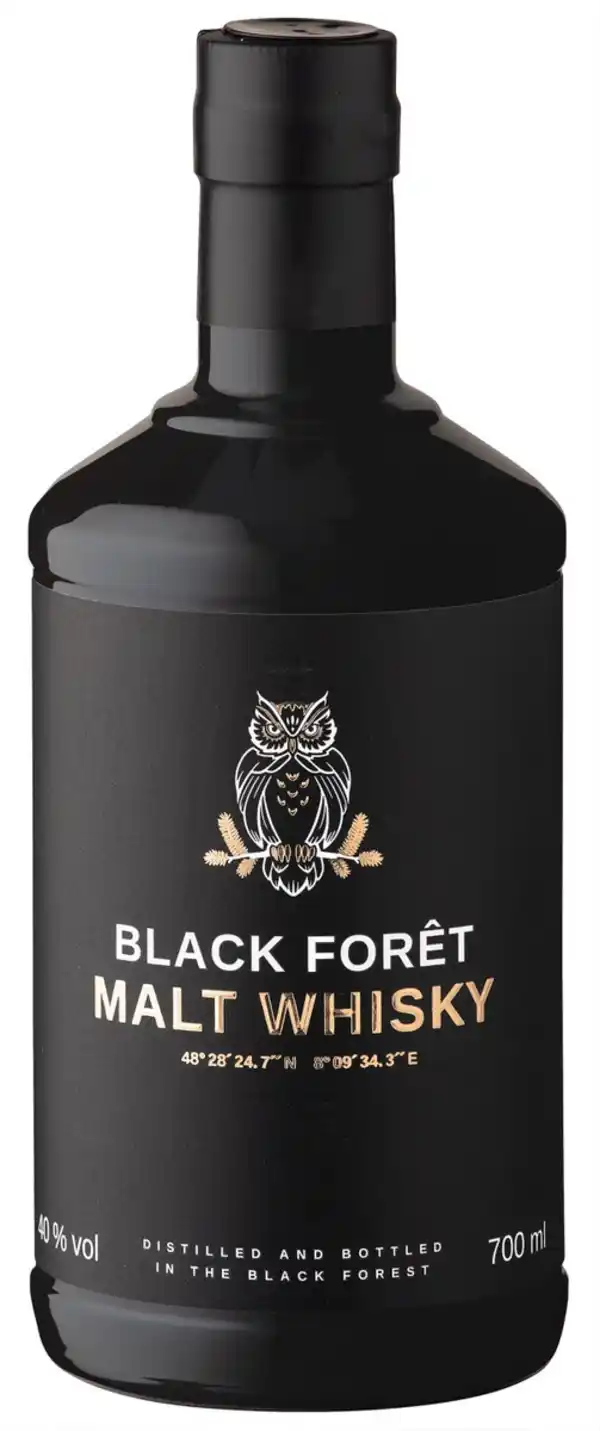 Bild 1 von BLACK FORÊT Malt Whisky, 0,7-l-Fl.