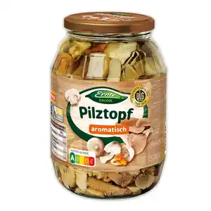 Ernte Krone Pilztopf