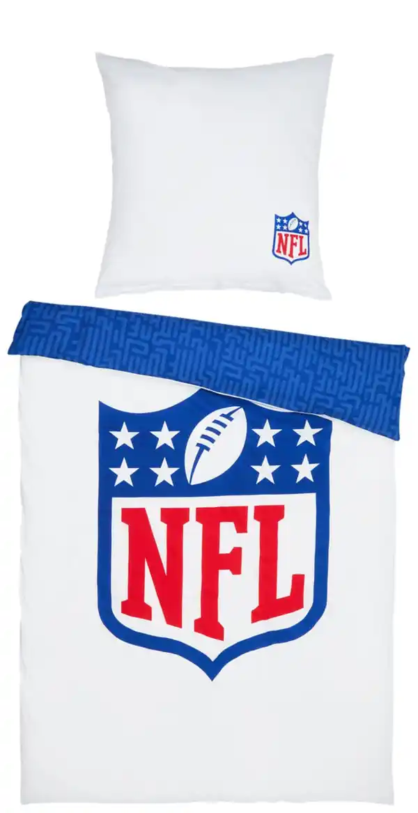 Bild 3 von Wendebettwäsche-Set »NFL«, 2-teilig