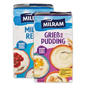 Milram Milchreis / Grießpudding