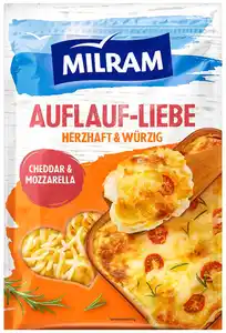 MILRAM Reibekäse oder pflanzliche Raspel, 150-g-Packg.