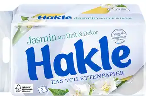 HAKLE Toilettenpapier mit Dekor, Packg. 16 x 150 Blatt