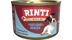 RINTI Hundenassfutter Gold Geflügel-Herzen