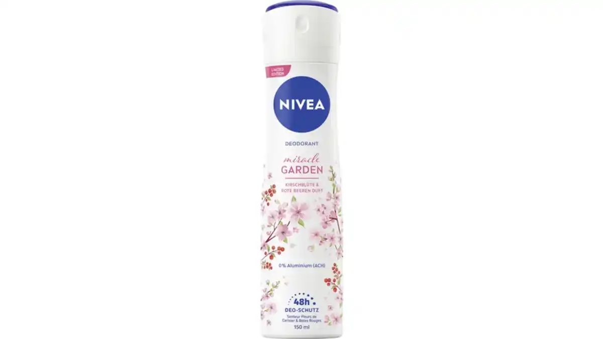 Bild 1 von NIVEA Deo Spray miracle Garden Kirschblüte