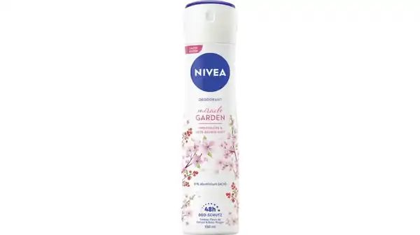 Bild 1 von NIVEA Deo Spray miracle Garden Kirschblüte