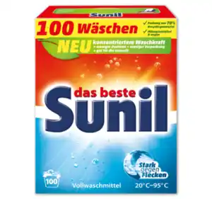 SUNIL Voll- oder Colorwaschmittel*